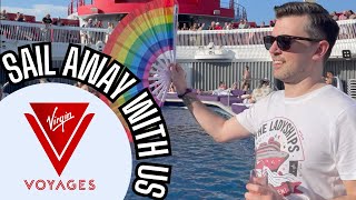 SAIL AWAY WITH US: Our Virgin Voyages Transatlantic Adventure Begins!