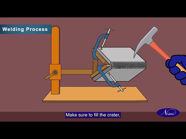 10mm M.S steel - corner joint horizontal position
