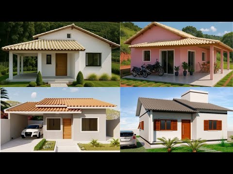 20 IDEIAS DE CASAS COM TELHADO APARENTE | Fachadas de Casas com Telhado Aparente | Telhado Colonial