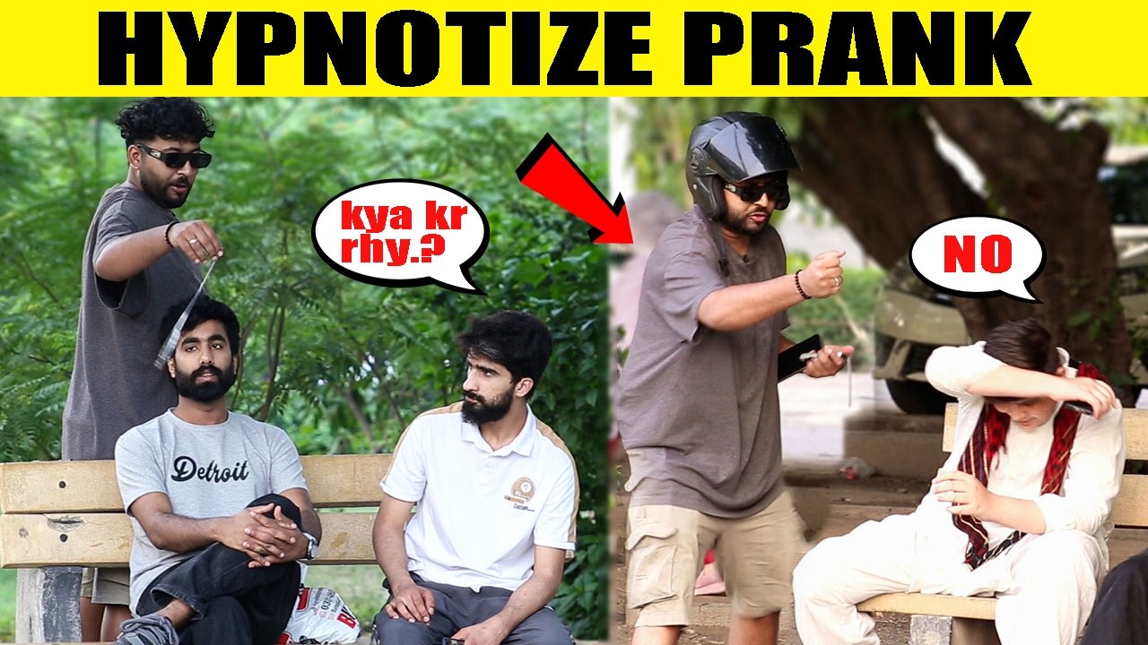 Hypnotize Prank | Thief Hypnotize Prank | by Sharik & Iqbal Malik on @sharikshah