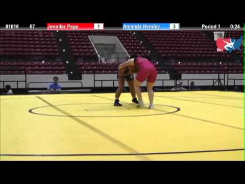 WM 67 KG - WTT Final Match #2 - Jennifer Page (Gator) vs. Amanda Hendey (King)