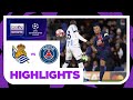 Real Sociedad v PSG | Champions League 23/24 | Match Highlights