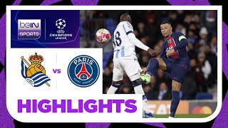 Real Sociedad v PSG | Champions League 23/24 | Match Highlights