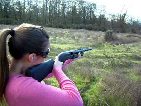 Holly shoots a BIG SHELL