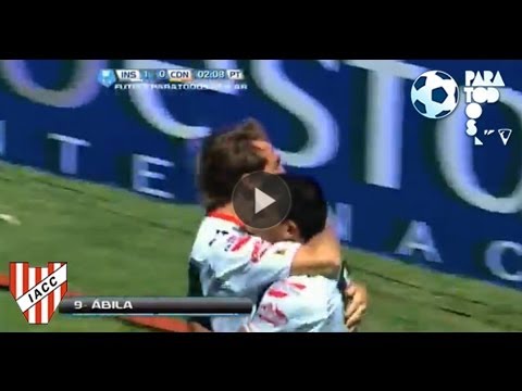 Gol de Ábila. Instituto 1 Crucero 0. Fecha 15. Torneo Primera B Nacional. Fútbol Para Todos