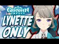 Can You Beat Genshin Impact Only Using Lynette??!!