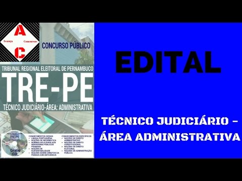 Apostila Concurso TRE-PE 2016 - Técnico Judiciário - Área Administrativa