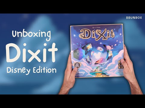 Unboxing Dixit Disney Edition Board Game 2024