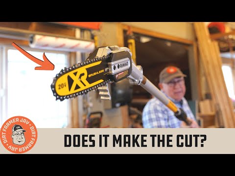 DeWalt DCPS620 Pole Saw Test – First Cuts & Setup Tips