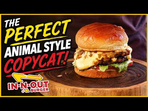 In-N-Out Double-Double Animal Style Copycat