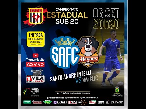 🔴 CAMPEONATO ESTADUAL SUB20 - SANTO ANDRÉ INTELLI x MAGNUS