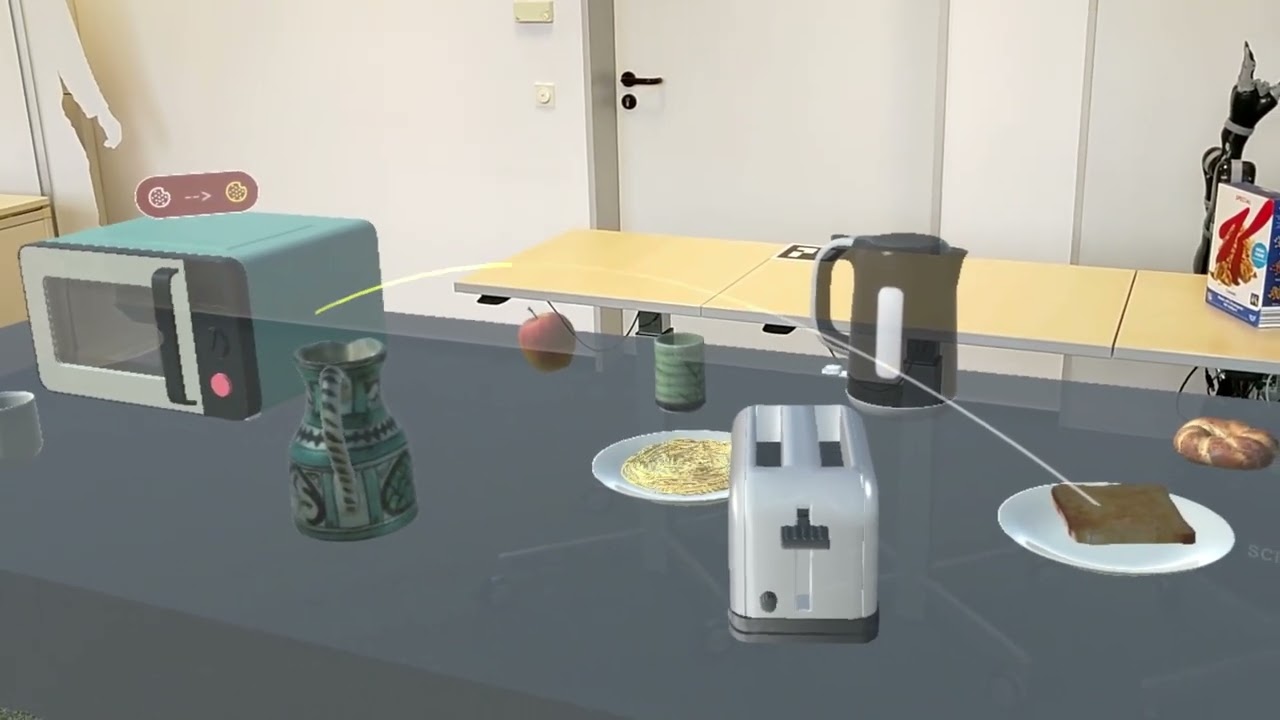HRI Research - Explainable Human-Robot Training and Cooperation with Augmented Reality