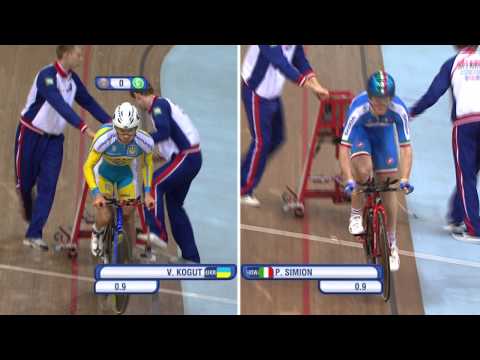 SIMION - KOGUT - Men's Omnium 1km Time Trial - 2013 UCI World Track Championships, Minsk