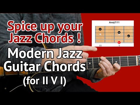 II V I Advanced Chords for Guitar - Modern Jazz Guitar Chords