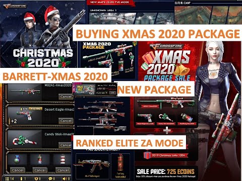 BUYING XMAS 2020 PACKAGE (BARRETT M82A1-XMAS 2020) in CrossFire Philippines 2020
