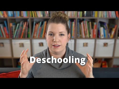Deschooling 101 video thumbnail explaining what deschooling is, why it’s important before homeschooling, and how it helps families transition smoothly from public school to homeschooling.
