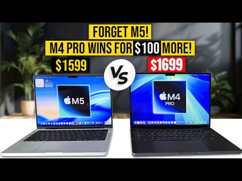 MacBook Pro M5 Vs M4 Pro: How $100 Buys You WAY More Performance!