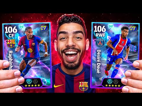 MAGICAL SHOWTIME DRIBBLERS! 😱 106 RAPHINHA + DOUÉ + DOKU | eFootball 