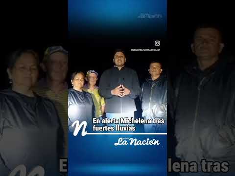 En alerta Michelena tras fuertes lluvias #tachira