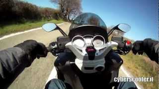 preview picture of video 'Aprilia SRV 850 - Onboard in Toscana'