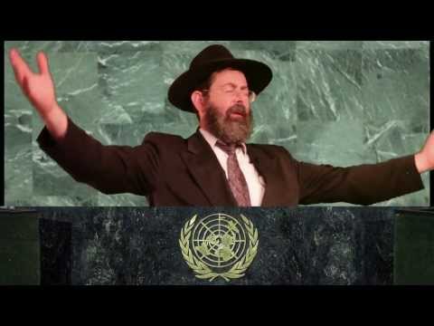 Rabbi Gershon Overlander (Lubavitch) Addresses the United Nations