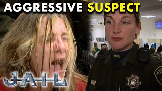 Suspect Gets The Restraint Chair | JAIL TV Show