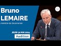 Dégradation des finances publiques : audition de Bruno Le Maire