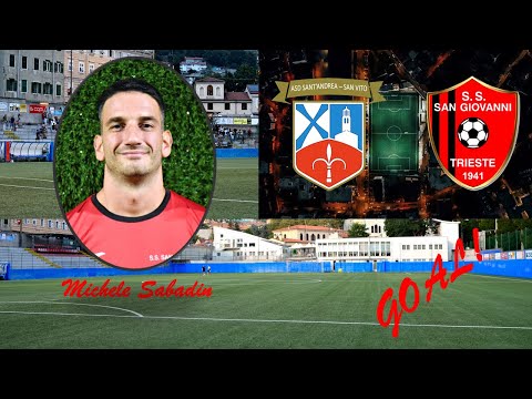 Sant'Andrea/San Vito - San Giovanni (0-1, Prima Categoria Girone C), gol Sabadin