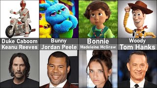 Toy Story 1,2,3,4 Characters and their Voice Actors