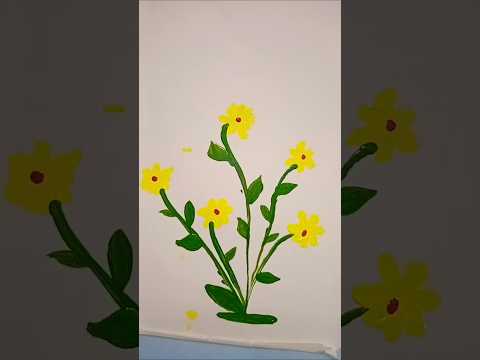 painting 🤗 flower 🌻🌹🌻🌹 azra crafting 💫💫✨✨✨😱😱😱😱