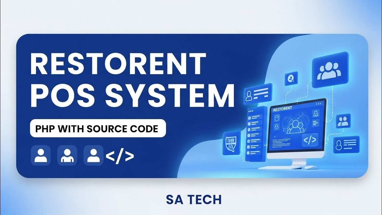 Restaurant POS System in PHP MySQL with Source Code - SA Tech
