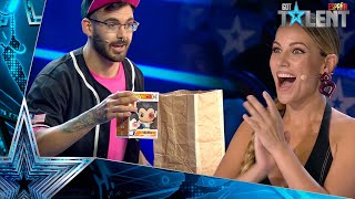 El truco NUNCA VISTO con Edurne: MAGIA con FUNKOS | Audiciones 6 | Got Talent España 2021