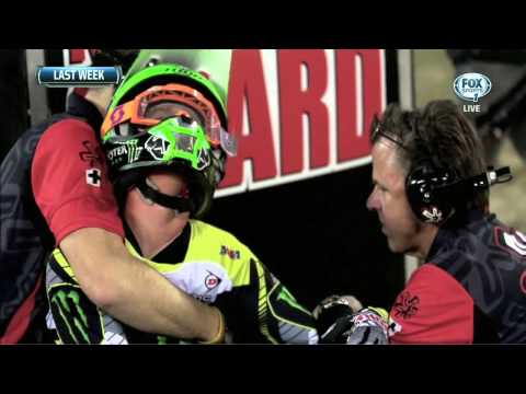 Adam Ciaciarulo's shoulder pops back in slowmo