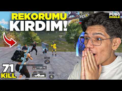 I BROKE MY RECORD! THE STRONGEST MATCH IN THE NEW MODE! 71 KILLS - PUBG MOBILE
