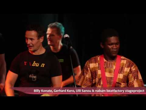 Billy Konate, Gerhard Kero, Ulli Sanou &  nabum-beatfactory stage project