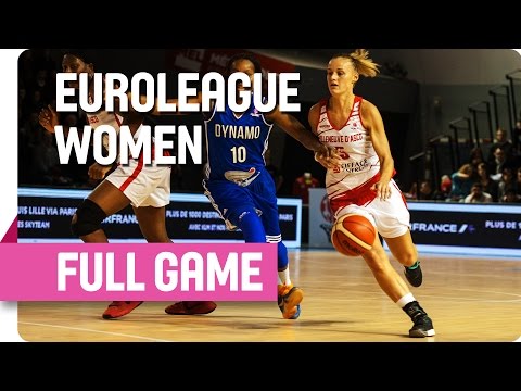 ESBVA-LM (FRA) v Dynamo Kursk (RUS) - Full Game - Group A - 2015-16 EuroLeague Women
