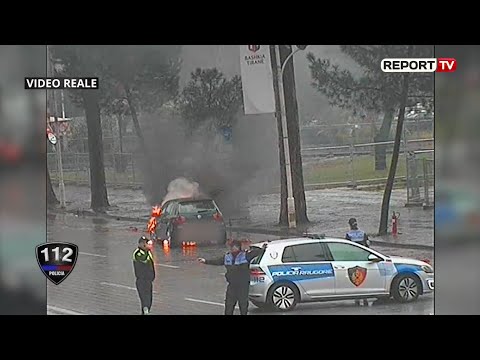 Emisioni 112, ep 12 - Dy makina 'shpërthejnë' në flakë në Tiranë, pamjet ekskluzive të momenteve