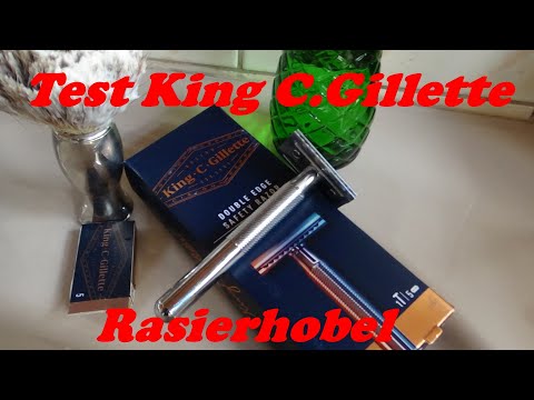 Test King C Gillette Rasierhobel