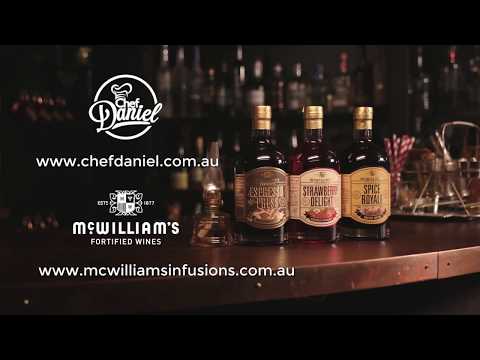 Chef Daniel and McWilliams Wines Strawberry Delight Creme Brulee