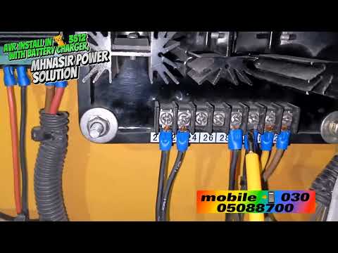 AVR,VR6 how to Connection,#mhnasir #industrial #electrical #generator