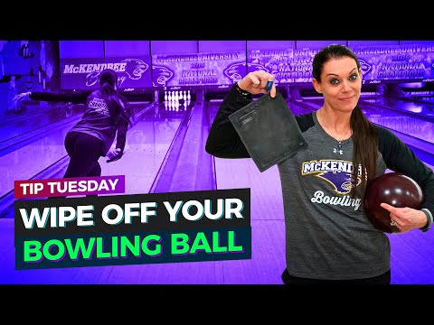 Wipe Off Your Bowling Ball. Simple Tip to Throw More Strikes.