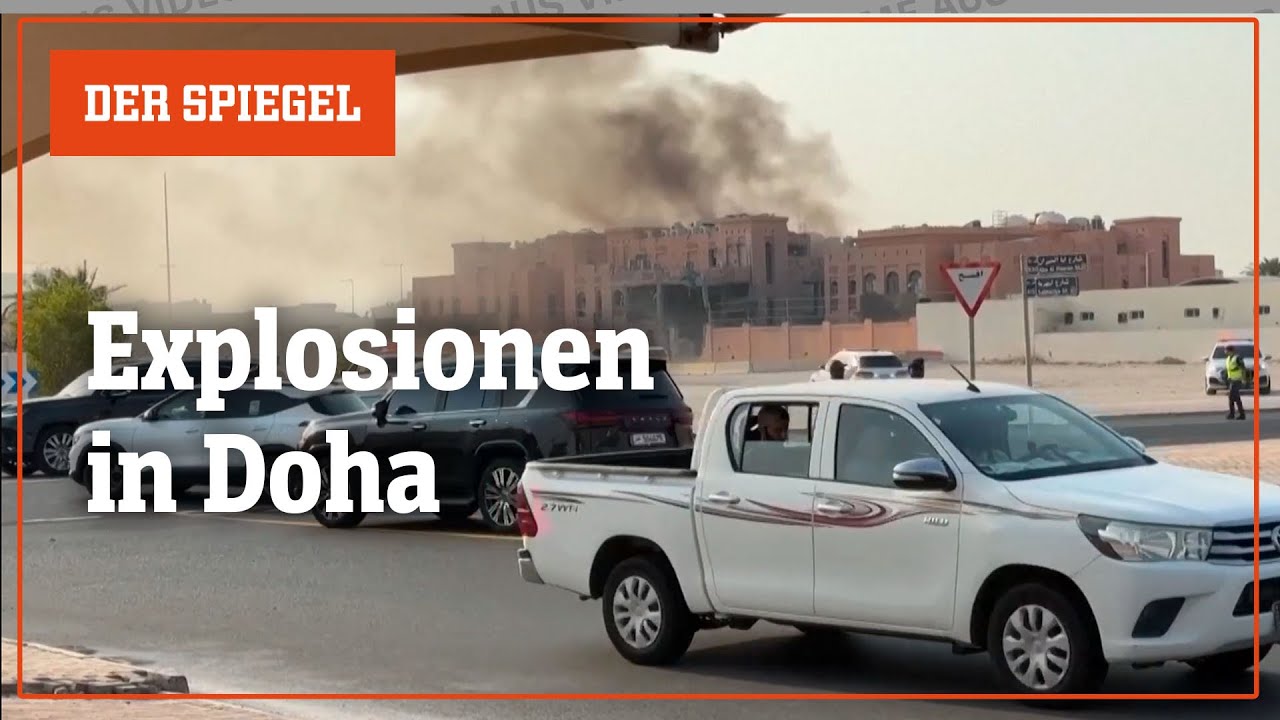 Rauchsäulen über Katar: Israel greift Hamas-Anführer in Doha an | DER SPIEGEL