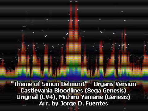 Theme of Simon Belmont - Organ Arrangement - Castlevania Bloodlines