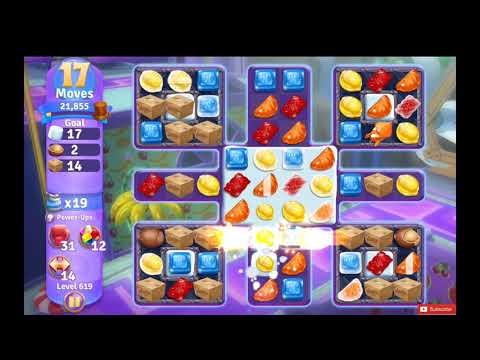 Wonka's World of Candy Level 619 NO BOOSTERS - A S GAMING ✔