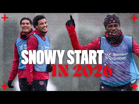 Vazquez & Co in the snow! Leverkusen returns to training