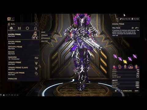 Warframe Maximum Investment - Khora Prime | The Vallis Undermind