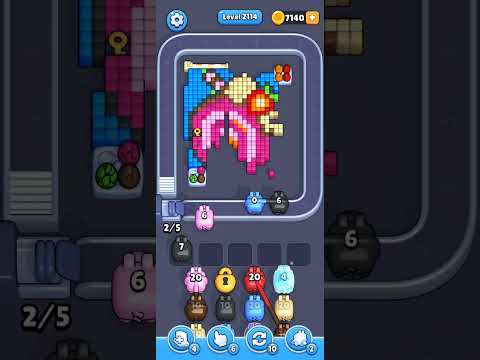 Pixel Flow Level 2114 Walkthrough