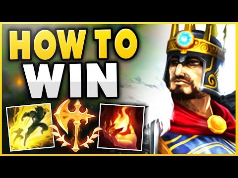 HOW TO WIN EVERY GAME AS SEASON 9 TRYNDAMERE! ULTIMATE TOP LANE CARRY GAMEPLAY! - League of Legends