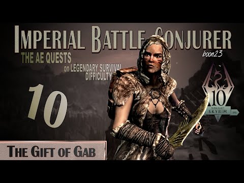 Imperial Battle Conjurer (10) - THE GIFT OF GAB - Skyrim AE Legendary Survival