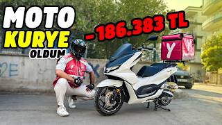 MOTO KURYE OLDUM 😱 NASIL OLUNUR?